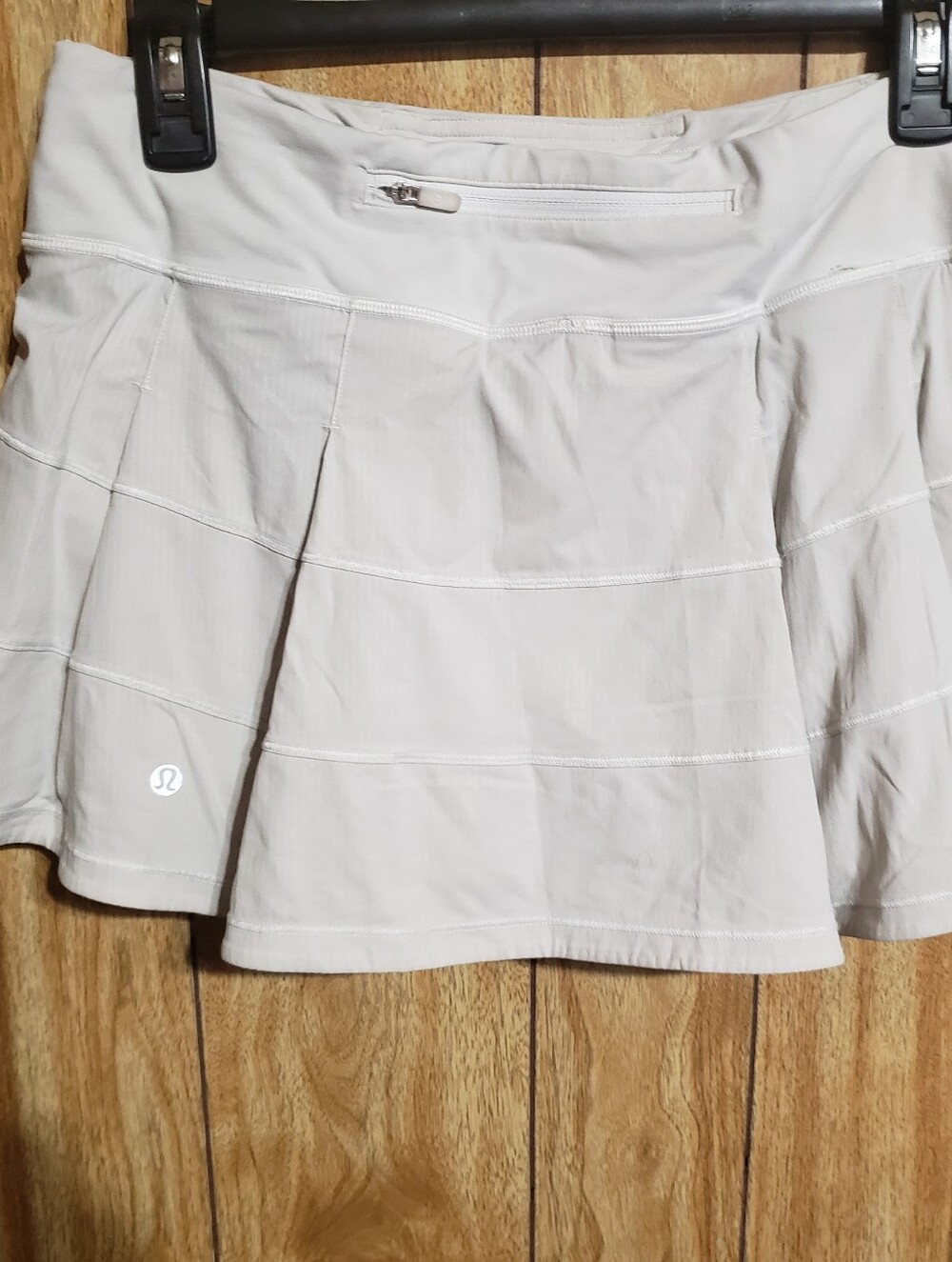 Lululemon White Pace Rival Tennis Skort - Picture 3 of 7